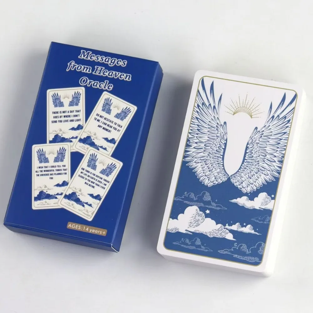 10.3*6cm Messages From Heaven Oracle Cards - 54 Pcs Cards with Guidance From Your Crossed Over Loved Ones for General Readings 5