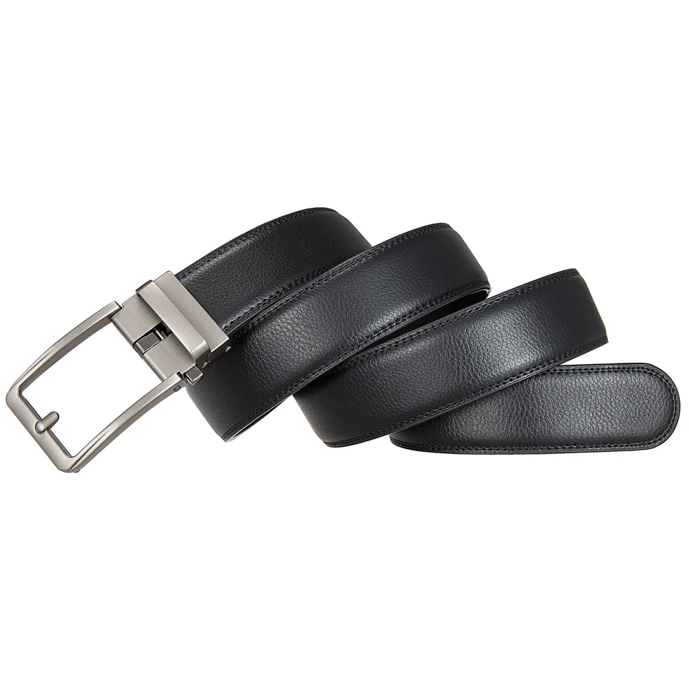 3,5CM Automatische Schnalle Herrengürtel Designer-Gürtel Hochwertige Luxusmarke Schwarz Gelb Weiß Blau Übergrößen-Gürtel für Herren – Detail 11