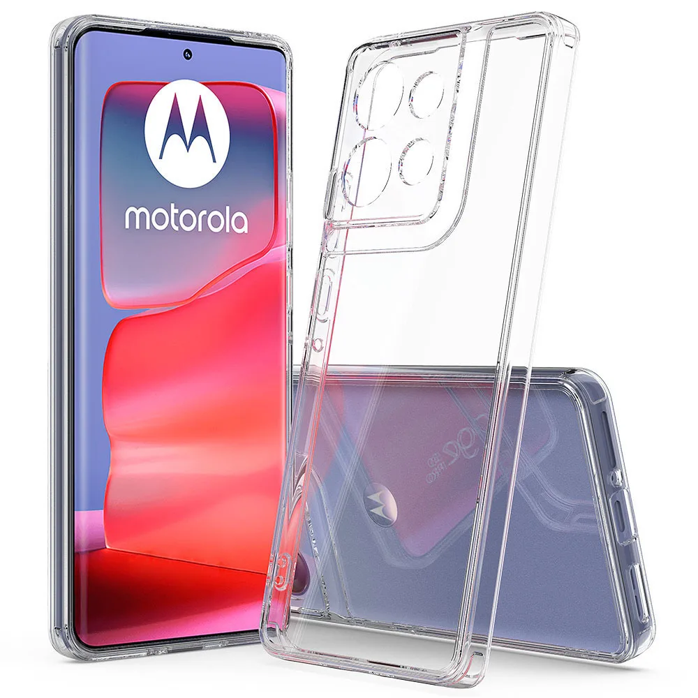 Shockproof Transparent Hard PC Soft TPU Anti-Scratch Phone Case