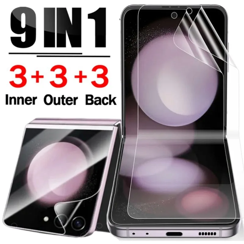 Hydrogel Screen Protector Set - Premium Soft TPU Anti-Scratch Protective Films