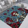 Horror Skull Floor Mat INS Style Soft Bedroom Floor House Laundry Room Mat Anti-skid Household Carpets 6
