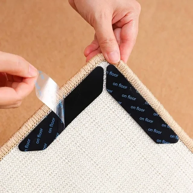 Autocollants antidérapants pour tapis réutilisables, patchs lavables Anti-arrivage, tampons fixes, tapis de sol, poignées, bouchons, bandes, vente en gros 2