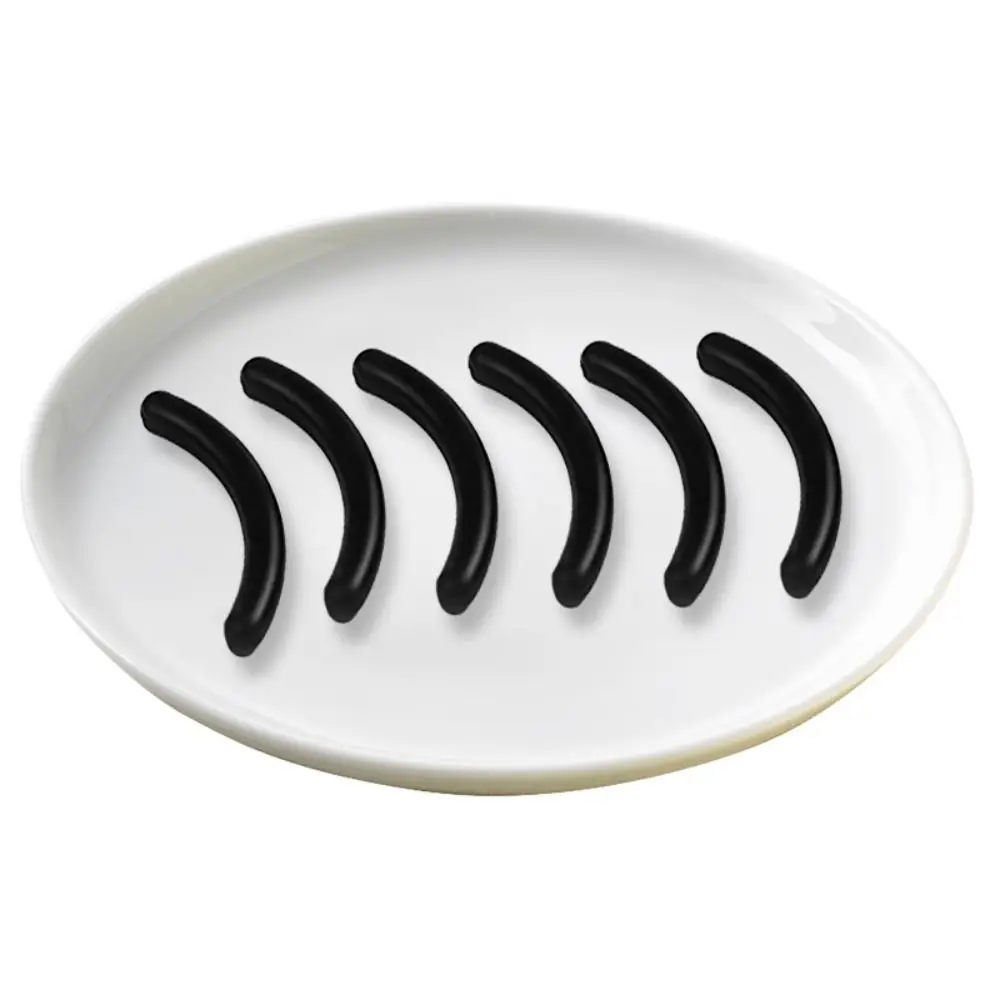 Eyelash Curler 20/50/100pcs Black White Replacement Eyelash Curler Refill Silicone Pads Makeup Styling Tool Eyelash Curler Replacement Pads