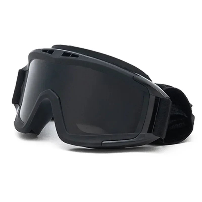 Tactical Goggles Airsoft Tactical Goggles Windproof Dustproof Military Goggles Shooting Motocross Mountaineering Glasses CS Safe Protection
