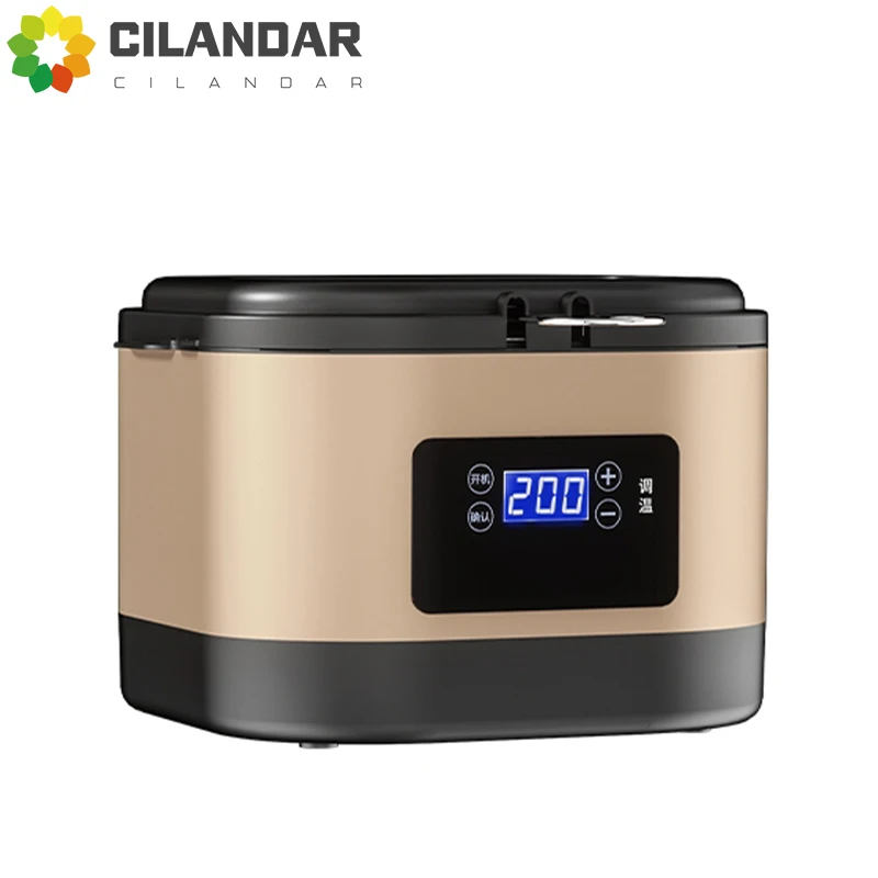 Fully automatic dormitory electric fryer household use mini fast heating fuel-efficient adjustable temperature 5L deep fryer