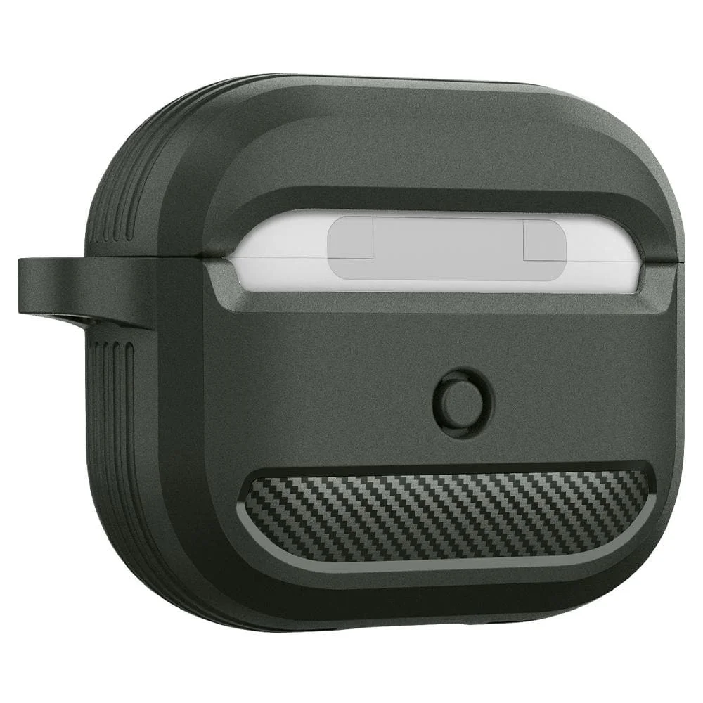 Funda Spigen Rugged Armor Apple AIRPODS PRO 1 / 2 MATTE NEGRO