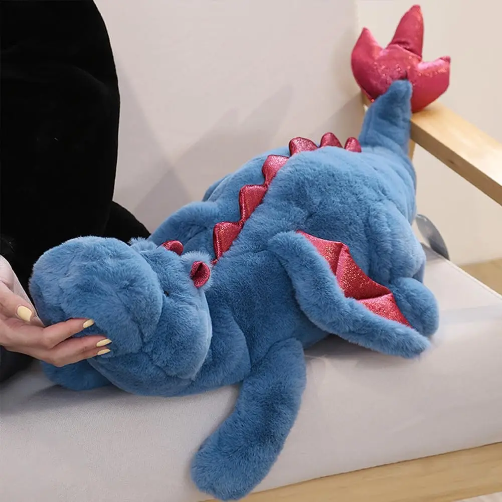 Weighted Stuffed Animals 27.5" Weighted Dragon Stuffed Animal for Kids&Adults,Weighted Stuffed Animal for Comfort and Relaxation 3