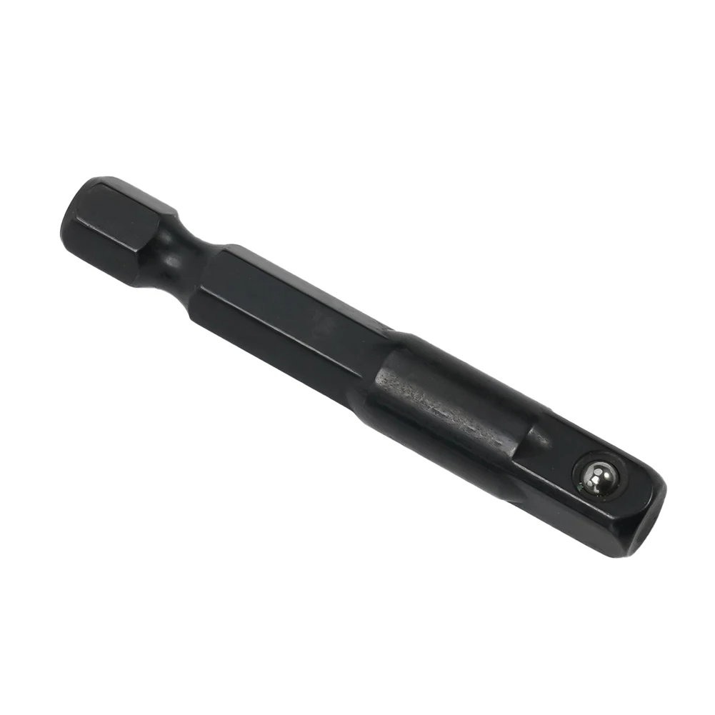 1/4 stücke Aufprall buchsen adapter 1/4 Zoll Schaft bohrer Verlängerung stange für Aufprall fahrer Sechs kant schaft zur Vierkant buchsen verlängerung – Detail 10