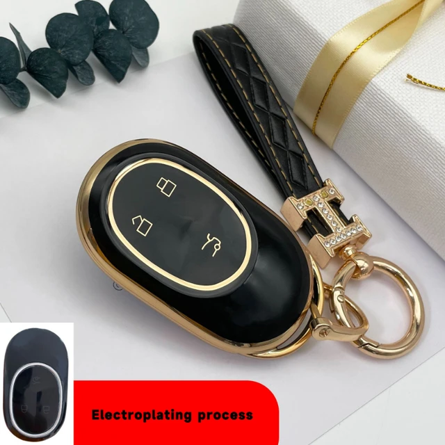 Frauen TPU Auto Schlüssel Fall Abdeckung Shell Fob Für Nio EC6 EP9