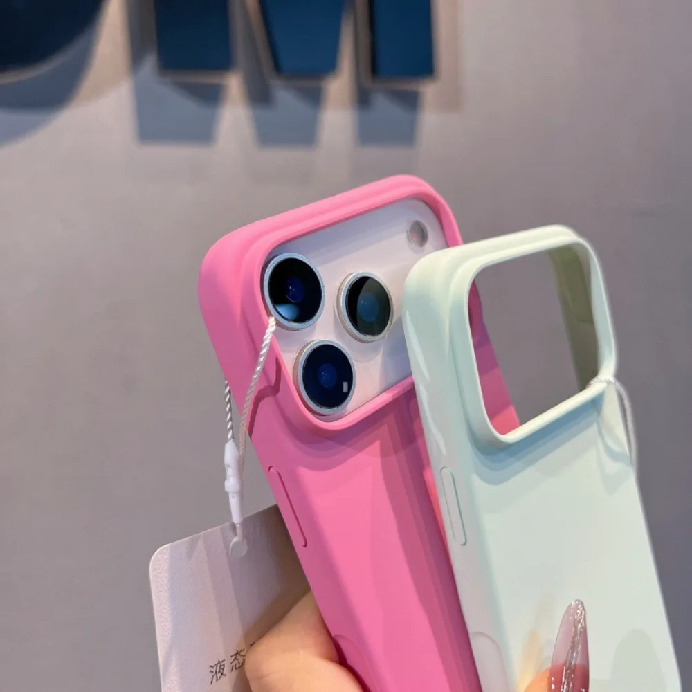 Premium Liquid Silicone Shockproof Phone Case - Soft TPU Bumper, Full Coverage Protection