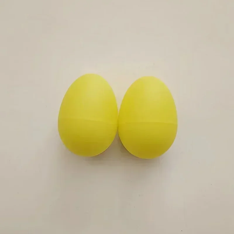2pcs Plastic Percussion Maracas Shaker Musical Sound Egg Colorful Musical Instrument Baby Toddler Childre Toy