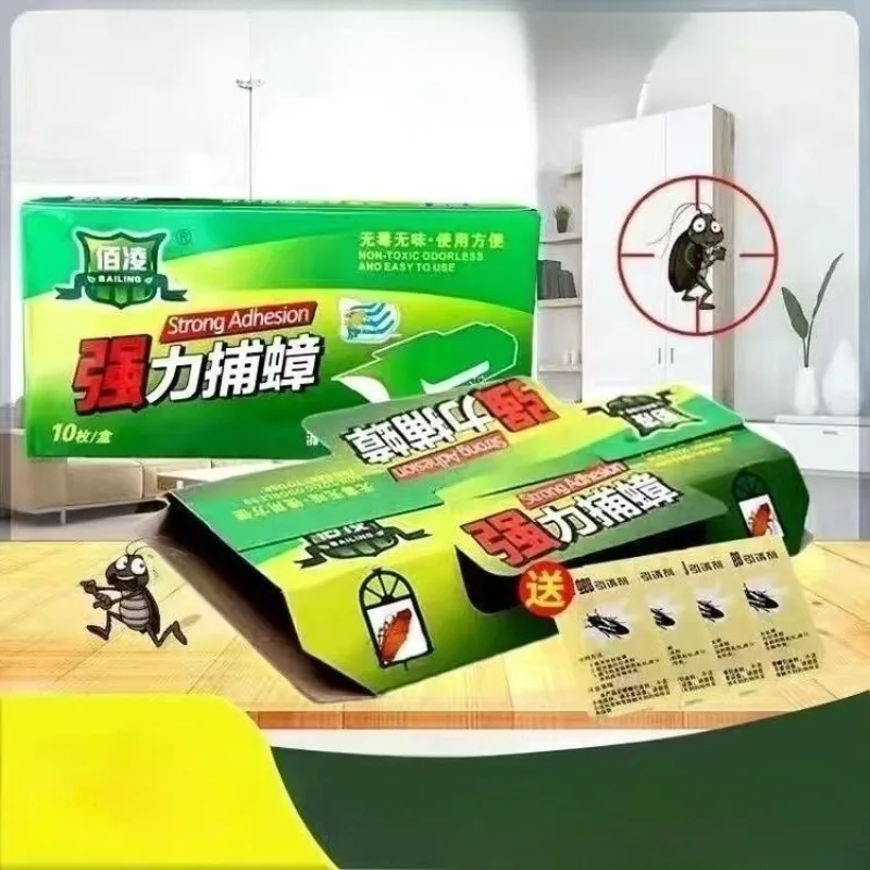 1-10Pcs Ant Fiy Killer Per Scarafaggi Con Esche Repellente Trappola Per Uccidere Trappole Appiccicose Forti Repellente Per Insetti Repellente Per Inse
