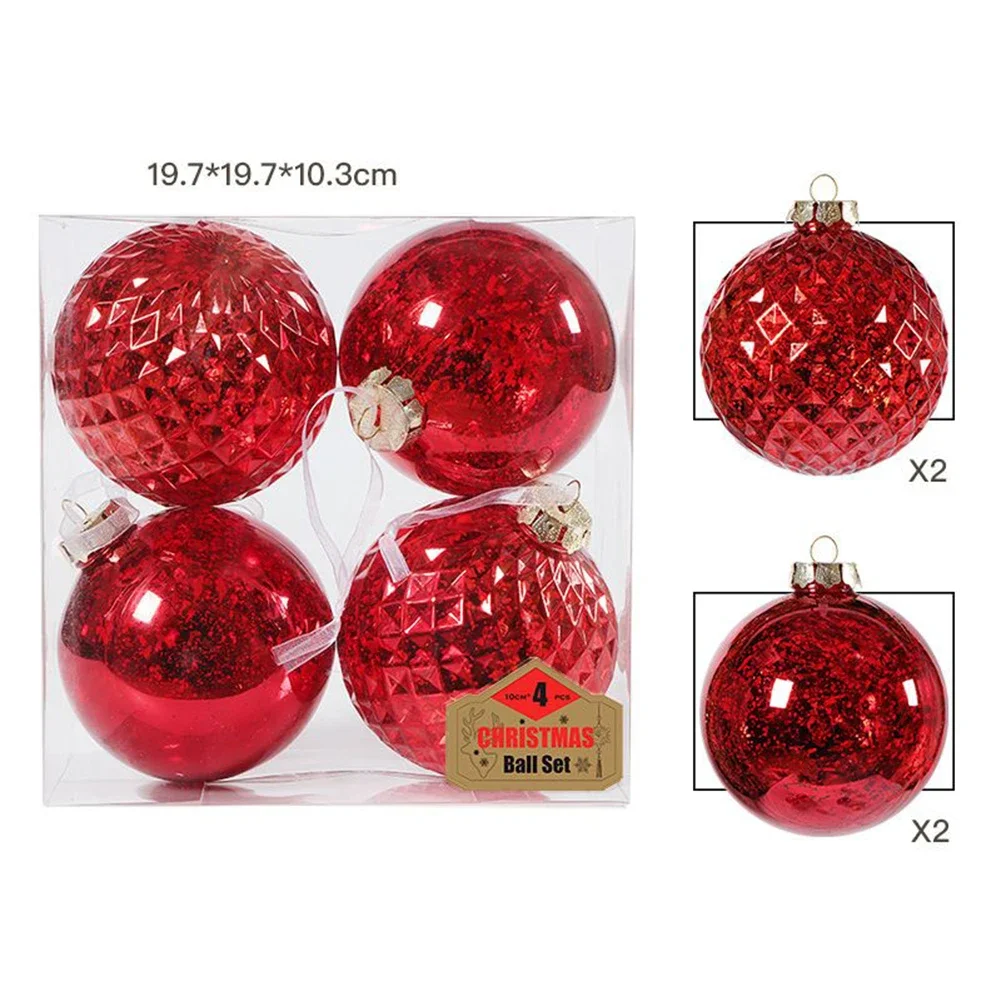 thumbnail image 1 of 4 bolas de Navidad, adornos para árbol de Navidad, bolas colgantes para árbol de Navidad, decoración para fiestas en el hogar, regalos de Año Nuevo 2024, Navidad, 1 of 5