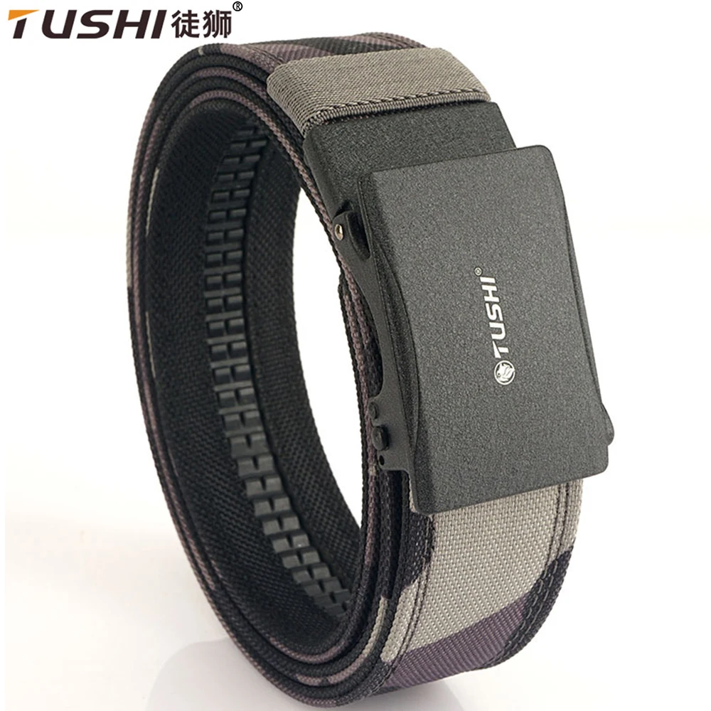 TUSHI Army Tactical Belt Quick Release Military Airsoft Training Molle Belt Outdoor Shooting Hiking Hunting Sports Belt