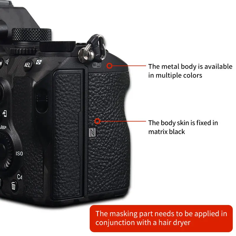 For Sony Camera Stickers sony A7M3/A7R3 &alpha;7 III Colourful Skin ornament 3M material Alpha 7 III protective film Alpha 7R