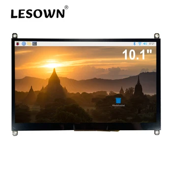 LCD HDMI 터치 스크린 모니터, 라즈베리 파이 4, 3 용, 10.1 인치 모니터, PC RPI 3, 4 용, 10 인치 IPS 디스플레이 터치 스크린
