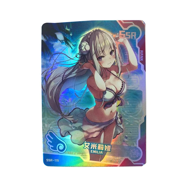 New Goddess Story Playing Cards Board Games Children Child Toy Christmas Anime Christma Game Table Gift Toys Hobby Collectibles 6