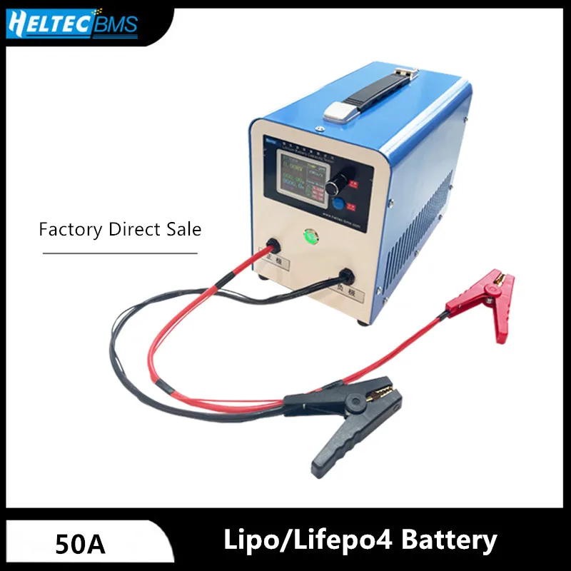 

Power Battery Capacity Tester/Capacity Divider 50A Li-ion LiFePo4 Load Detection Aging Arrester Partial Capacity Balanced