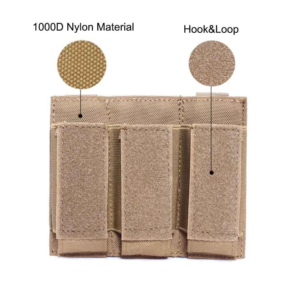 Nylon Tactical Magazine Pouch for Hunting Pistols