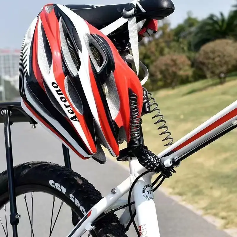 Casco Serratura Catena Password Combinazione Bici Moto Antifurto Cavo Serratura Accessori Moto Per Yamaha 3Kj 50 Rr Scooter