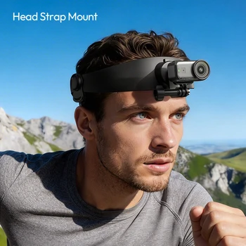 Ulanzi OA25 Magnetic Adapter for DJI Osmo Nano Camera Universal Neck Head Strap Mount Cycling Pet Family Daily Shot Selfie Stick