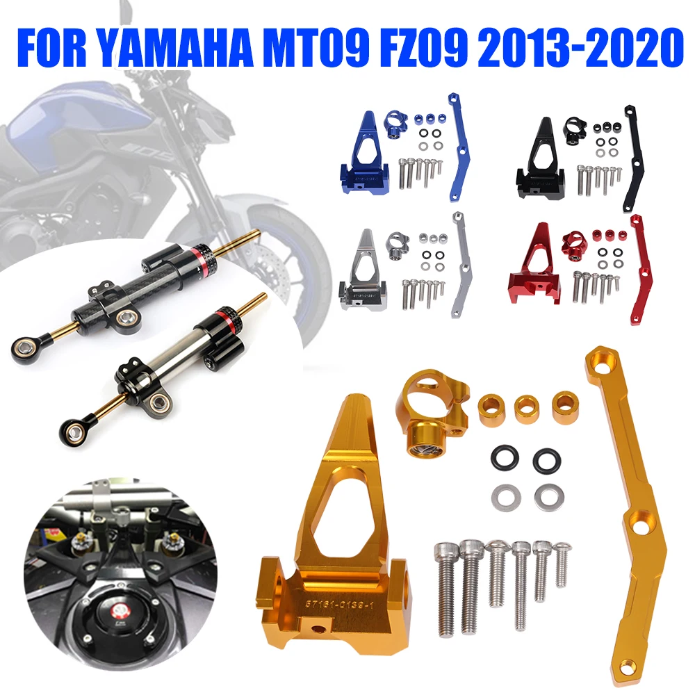 Mt09 Steering Stabilize Damper Bracket Mount Kit Motorcycle For Yamaha