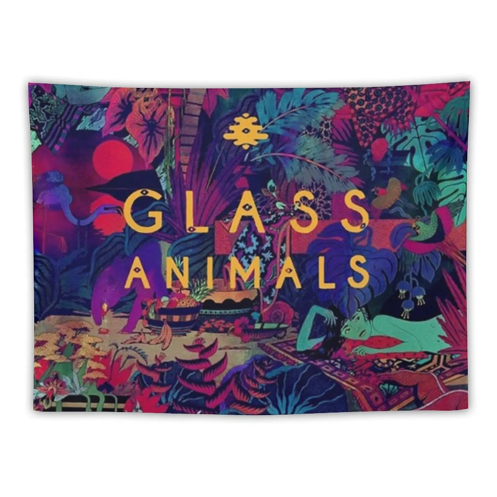 

Glass Animals Tapestry Wall Decor Hanging Korean Room Decor Decorations For Room Tapestry