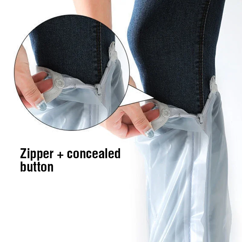 Shoe Covers 40cm Tall Rain Waterproof Silicone