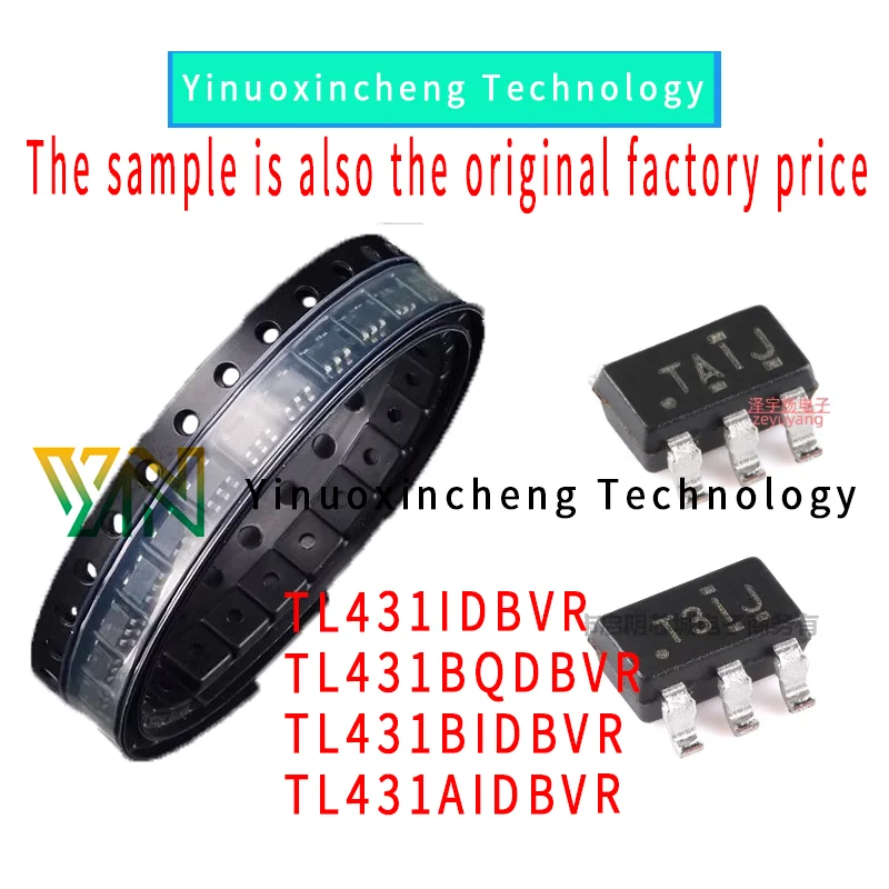 

Оригинальный Новый 50 шт./LOTTL431IDBVR TL431BQDBVR TL431BIDBVR TL431AIDBVR SOT-23-5 линейный регулятор IC чип