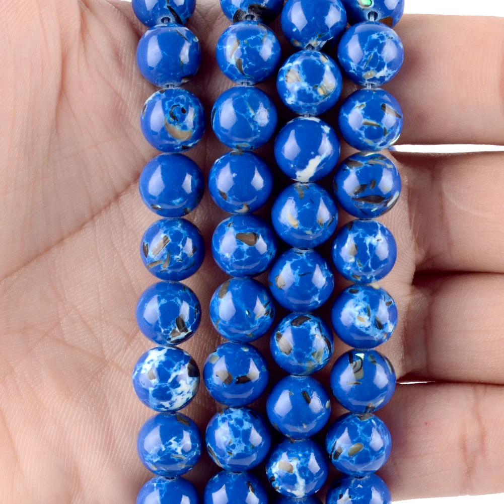 Natural Stone Beads Collection: Blue Chalcedony Crystal & Agate