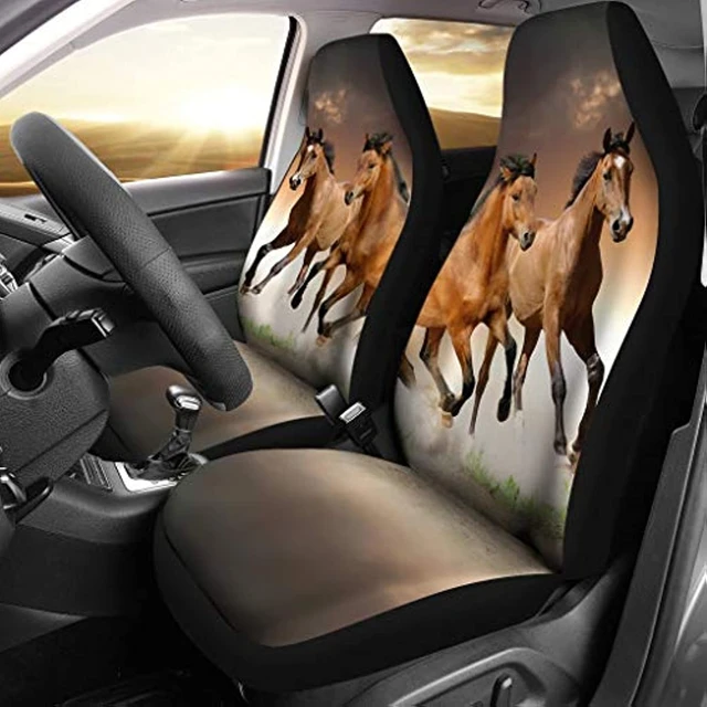 Housse de siège de voiture, ensemble complet de couleurs imprimées  d'animaux, adapté aux voitures et camions, coussin de siège indispensable  pour Macho - AliExpress