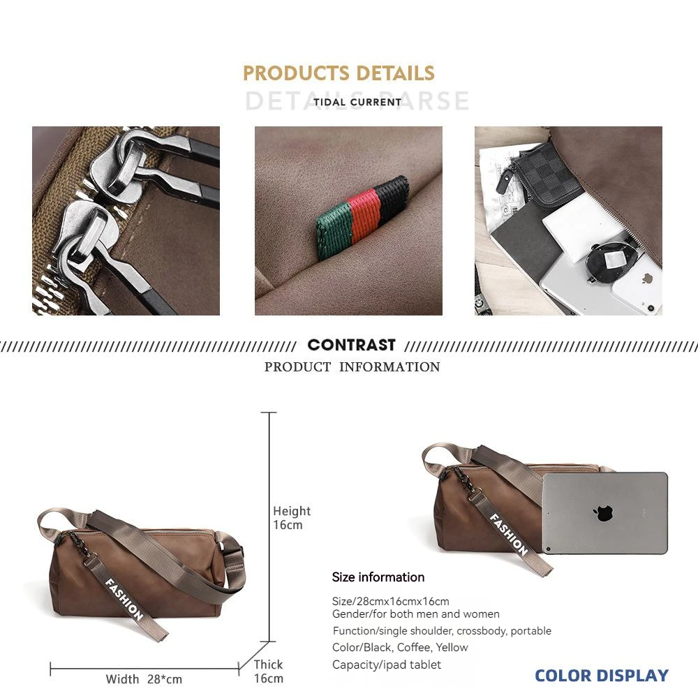 Men Gym Bags For Fitness Training Outdoor Travel Sport Bag Leather Multifunction Messager Bags Sac De Sport Luggage Shoulder Bag 4
