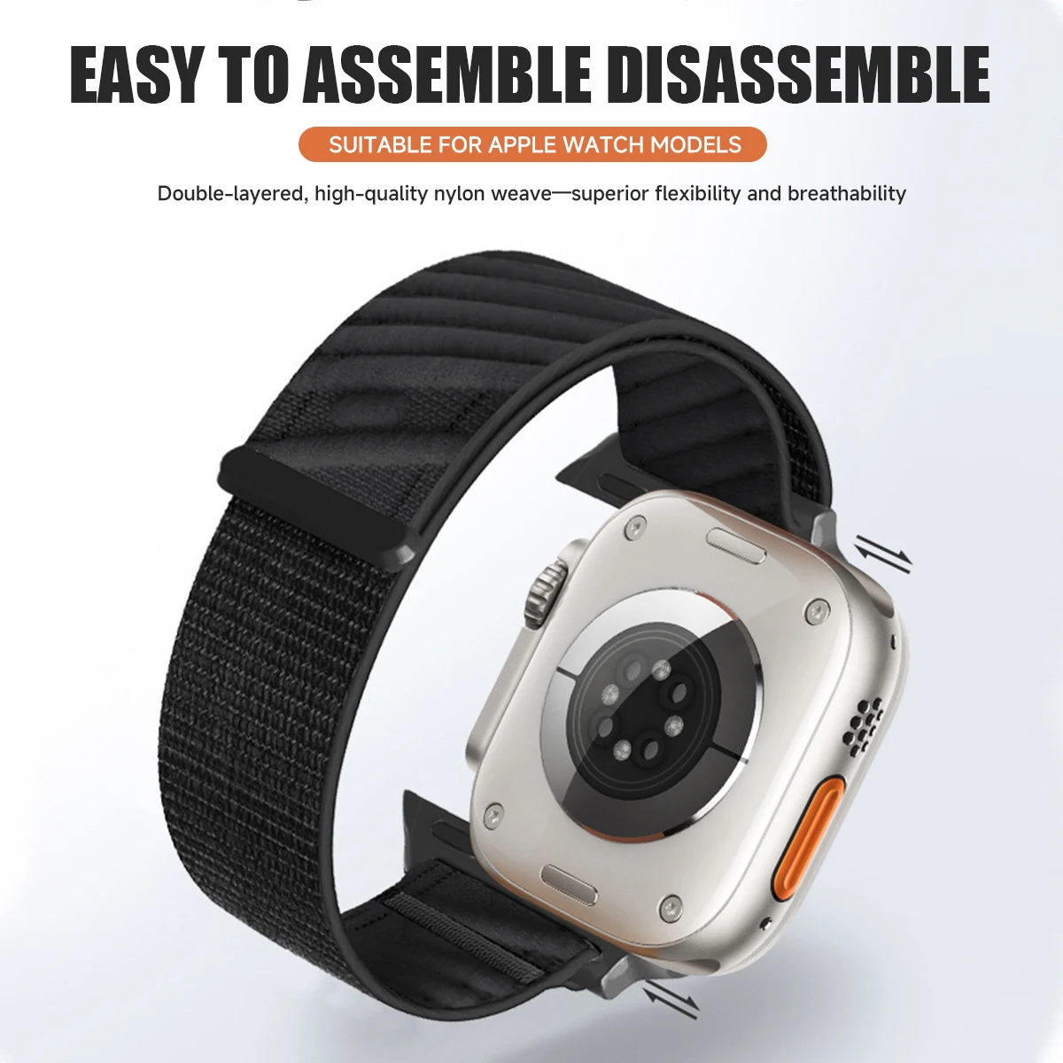 Breathable Nylon Loop Sports Band