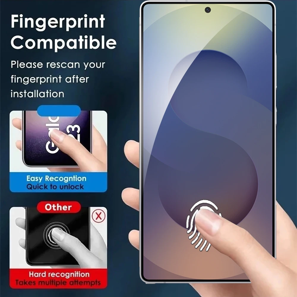 3-Pack Dust-Free Oleophobic Coated Tempered Glass Screen Protectors