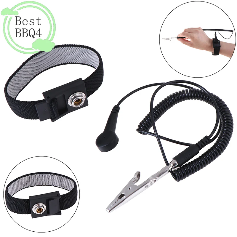 Anti-Static Adjustable Wrist Band for Electronics Repair and PC Building