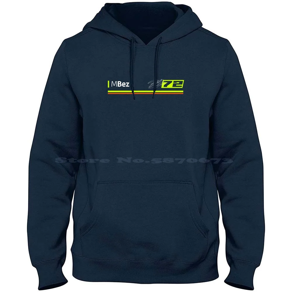 Marco Bezzecchi 72-2022 100% Cotone Felpa Con Cappuccio Moto Racing Grand Prix Moto Bike Gp Bezzecchi 72 Marco Bezzecchi Bez 72 Mooney