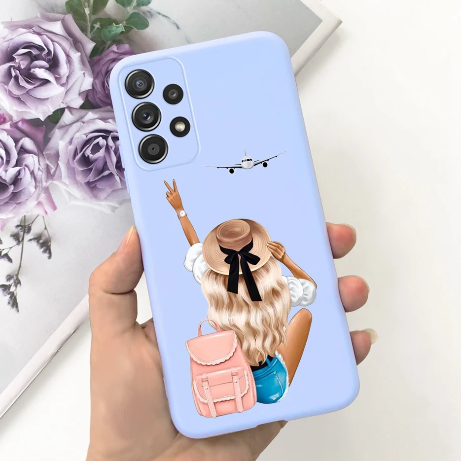 Cute Cartoon Shockproof Soft TPU Phone Case in Pastel Design