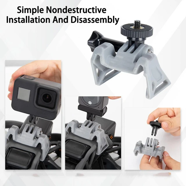 Came d'action universelle montage caméra d'action pour adaptateur
