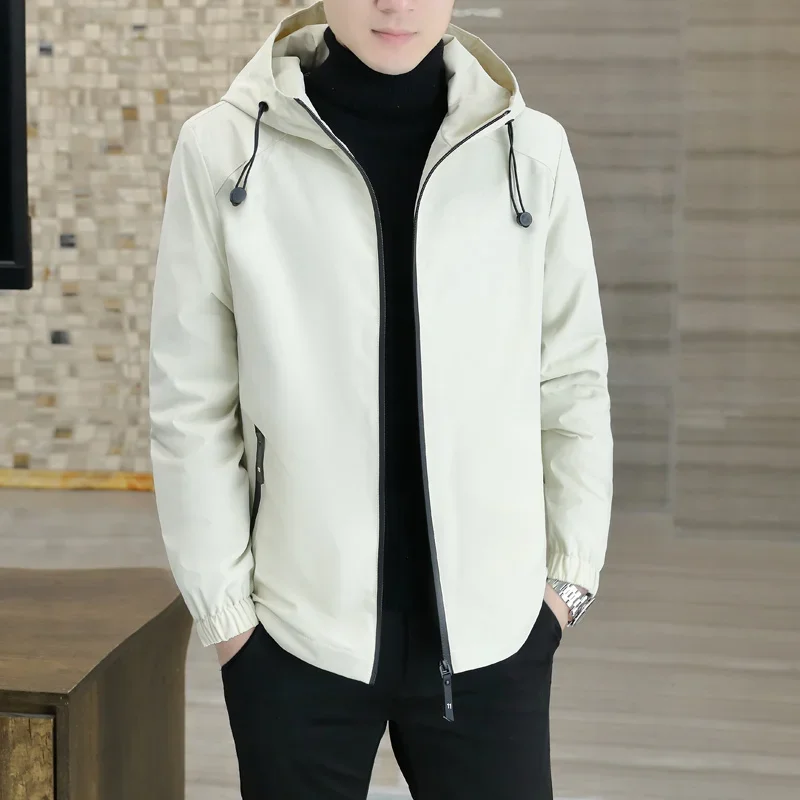 2023 men's hooded jacket men's coat warm wool thick warm windbreaker jacket men's fashion casual jacket 5XL men jacket  Fleece