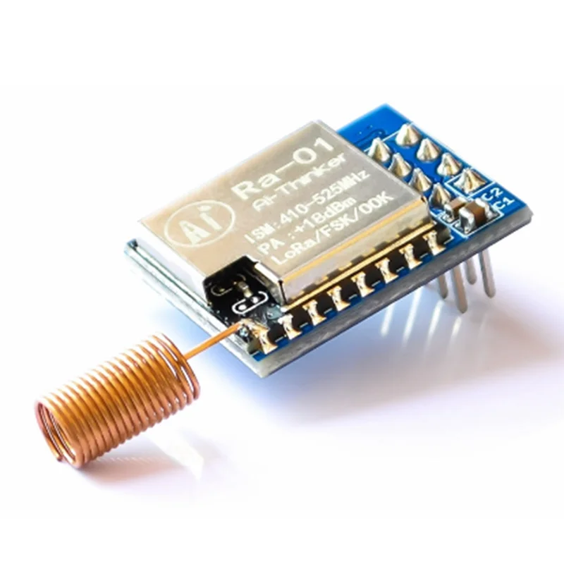A10I Ra-01 LoRa SX1278 433M 무선 확산 스펙트럼 전송 모듈 가장 먼 10KM