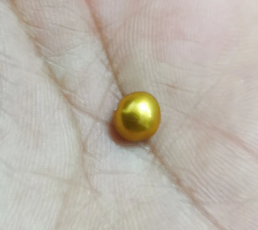 7.181x5.14mm loose pearl full drilled for necklace bracelet pendant earring