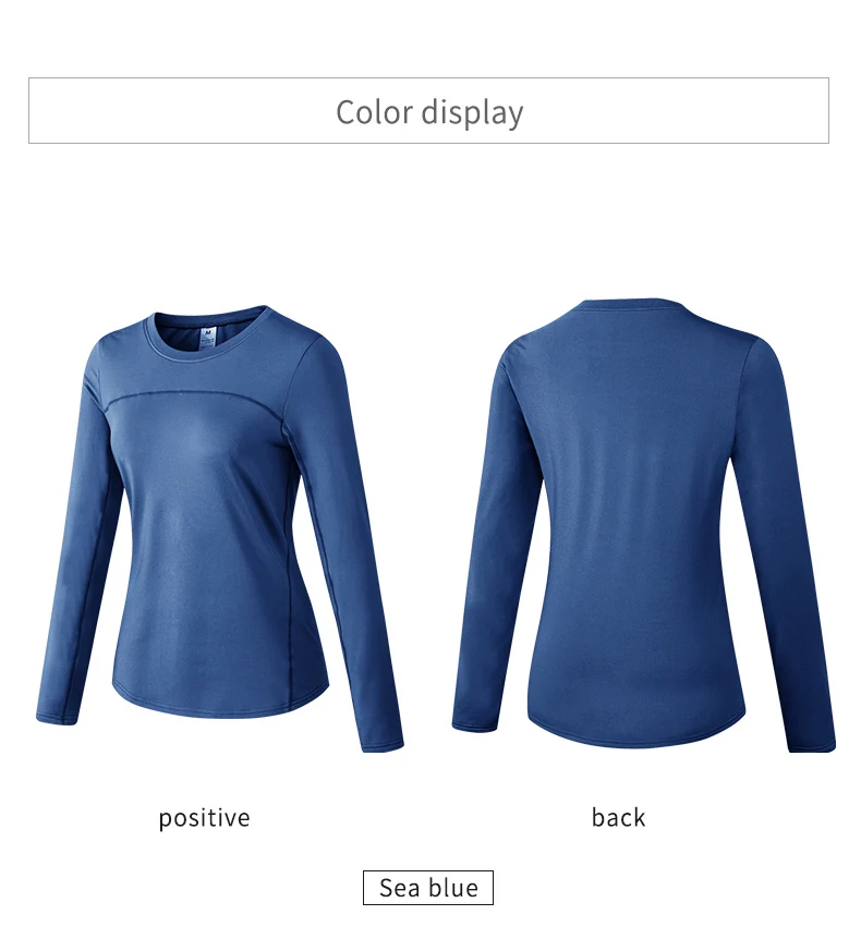 Women's Autumn Winter Long-sleeved Training Top 5