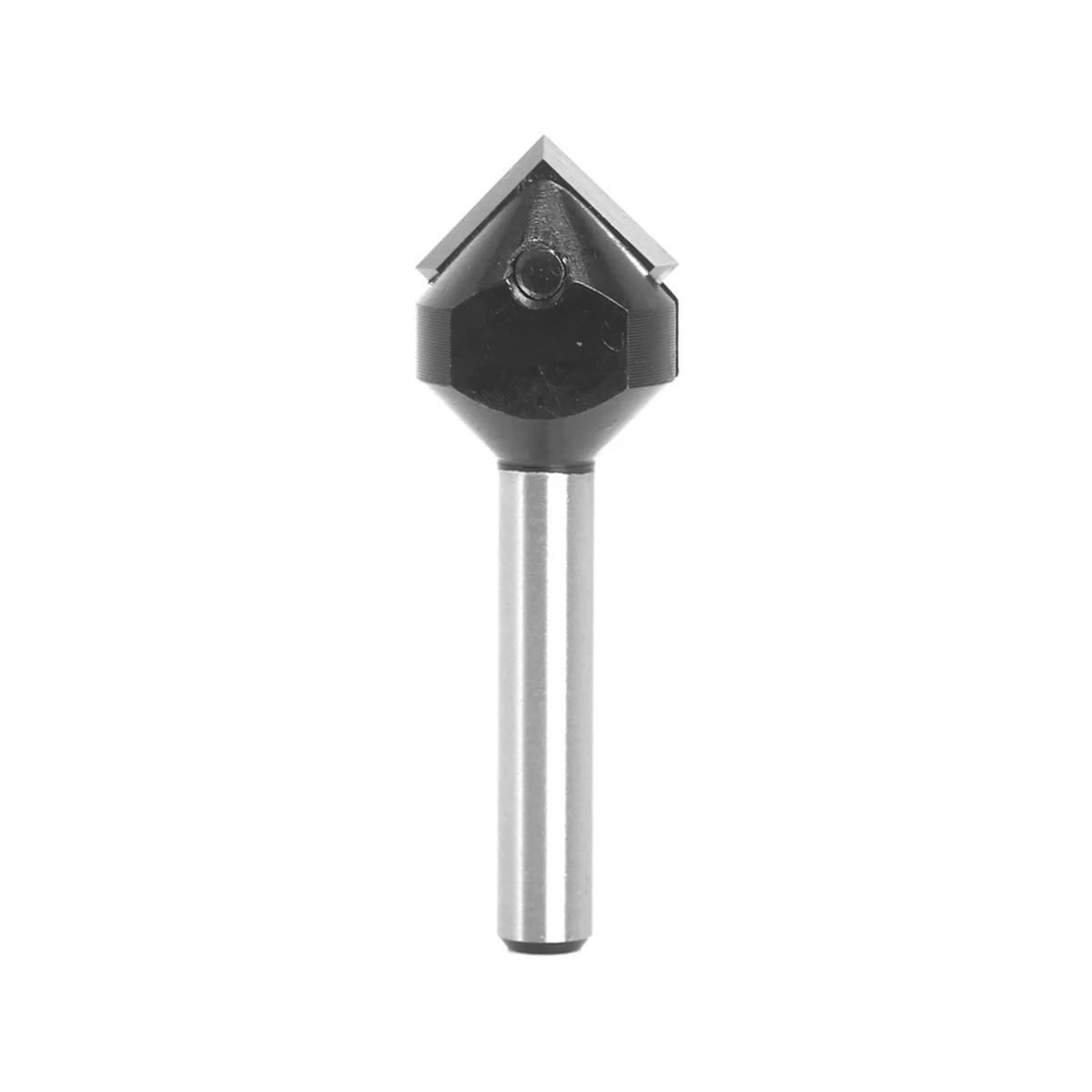 

1/4Inch Shanks Carbide Spoiler V-Flute 90° Single Flute Ruter Drill Bit End Mill Woodworking Milling Cuttters