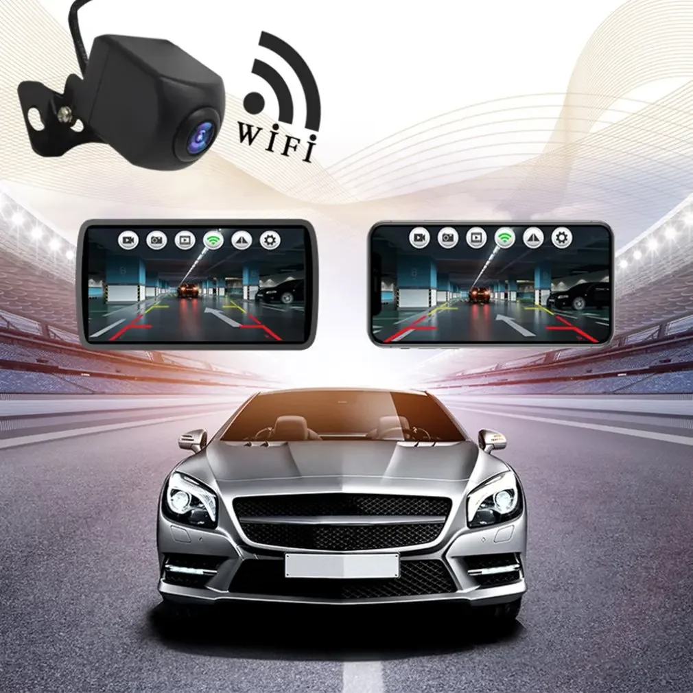 Description Picture 6 of itemHOT Car Rear View Camera Wifi HD Night Vision Rear View Camera Wireless With Monitor Waterproof Wifi BackUp Camera
