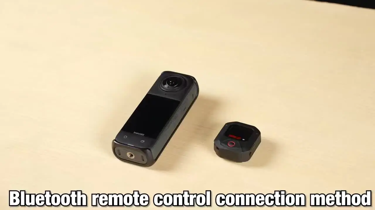 Télécommande Bluetooth Pour Insta360 X5/X4/X3/ACE PRO/GO3 - Portée 50m, étanche, Autonomie 96h - 12