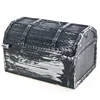 Plastic Money Container Storage Box Toys Vintage Pirate Anime Toys For Children Pirate Crystal Gem Treasure Box Toy Figures 6