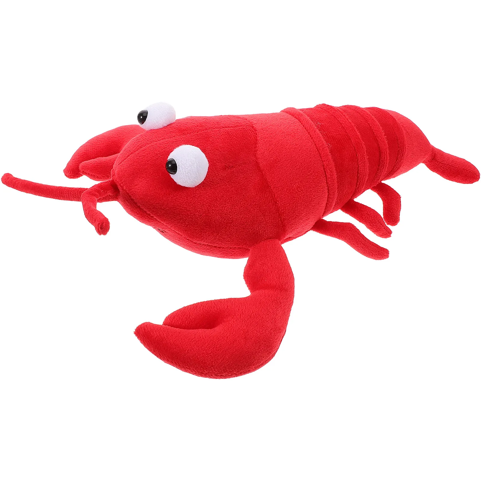 30cm 귀여운 바닷가재 인형 부드러운 편안함 쿠션 바다에서 영감을 받은 장식 동물 파티 선물