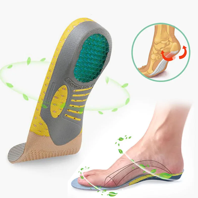 Orthopedic Insoles Orthotics Flat Foot Health Sole Pad Shoes Insert Arch Support Plantar fasciitis Feet Care