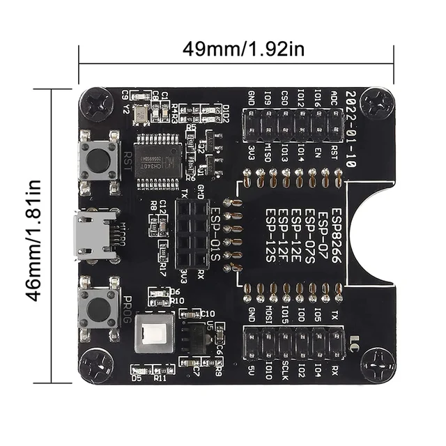 D1 Mini WiFi Development Board – Addicore