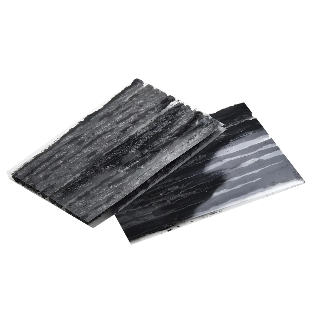 

Black Car Tyre Seal Strip Puncture Recovery Repair Rubber Tire Tubeless 0.1inch 3.5mm 50Pcs For Bike Kit Motorcycle